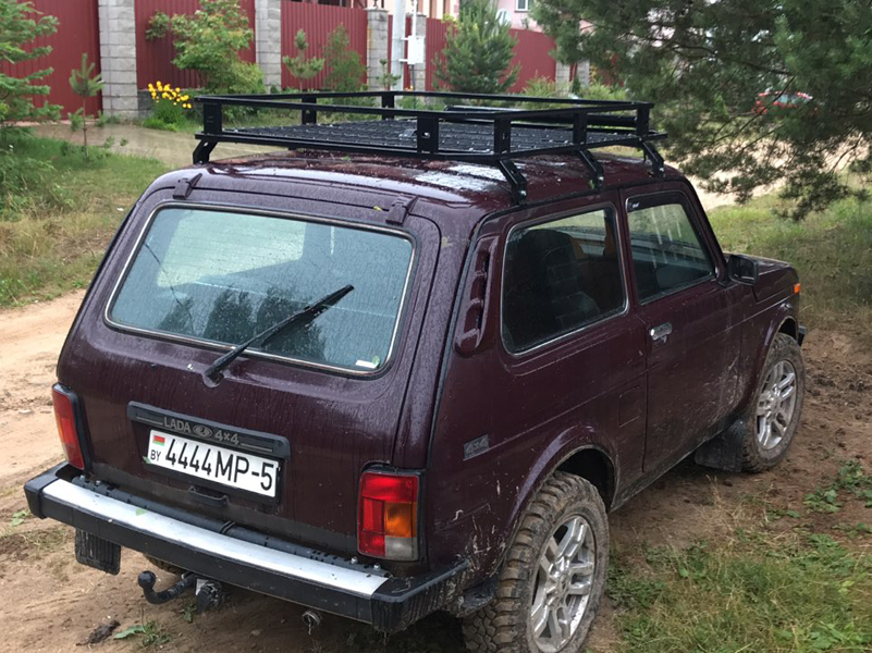 Экспедиционный багажник OVERLAND на крышу с заводскими водостоками