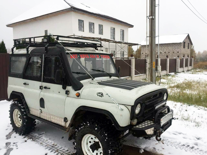 Экспедиционный багажник OVERLAND на крышу с заводскими водостоками